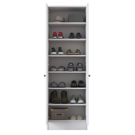 Hanah Home Armario Multiusos Blanco de Diseño Escandinavo